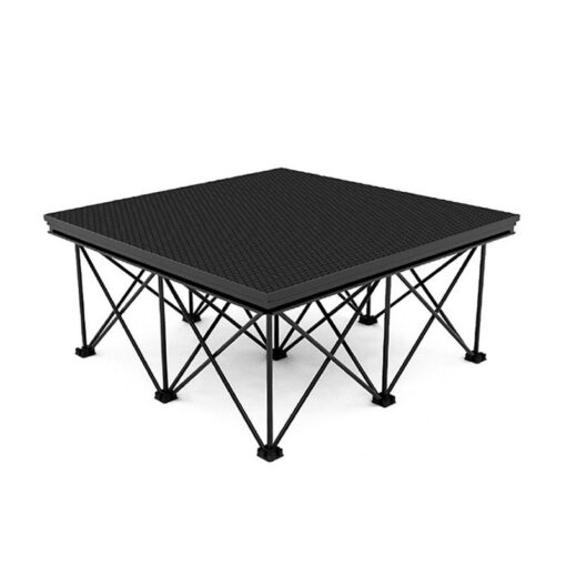 Aludeck Light Spiderbühne 1x1m Element schwarz