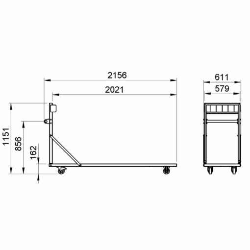 Alustage Doortrolley T162