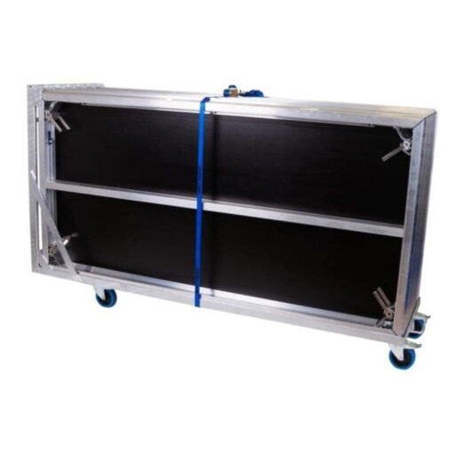 Nivtec Podest-Transportwagen für 6 Podeste groß, 216 x 59 cm + Gurt – Bild 2