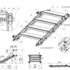 Verstellbare Treppe SPS03-4