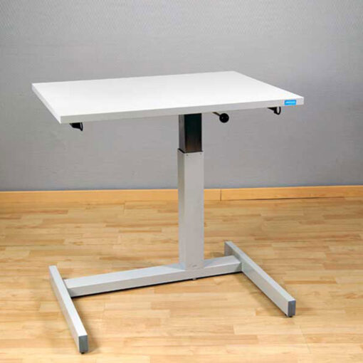 Höhenverstellbarer Therapietisch ergo EP1, Tischhöhe 64 - 94 cm, Einsäulen-Hubtisch – Bild 2
