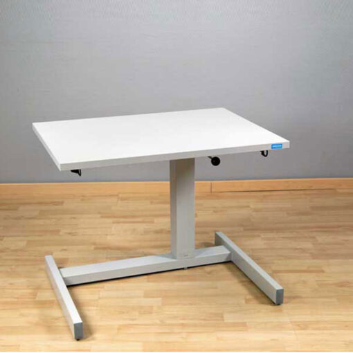 Höhenverstellbarer Therapietisch ergo EP1, Tischhöhe 64 - 94 cm, Einsäulen-Hubtisch – Bild 3