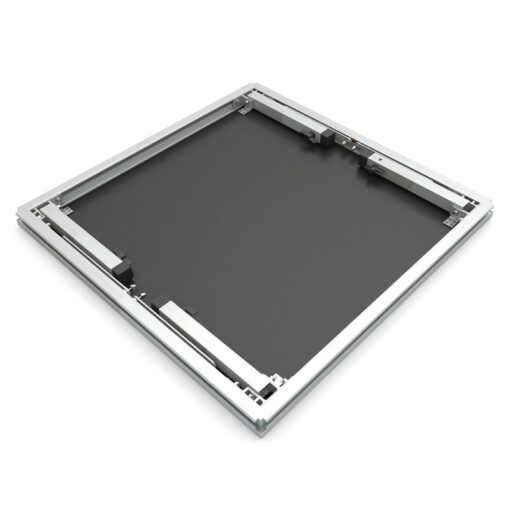 Alustage Aludeck Compact, 1x1m Komplettpodest mit ausklappbaren Teleskopfüßen, Höhe 40-60 cm – Bild 4